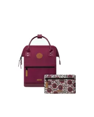 CABAIA Zaino Piccolo cordura Nice Bordeaux