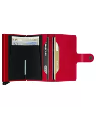 Secrid Secrid portafogli "Miniwallet" Rosso