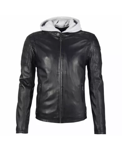 Mauritius Giacca in pelle uomo Rylo Nero Mauritius Giacca in pelle uomo Rylo Nero