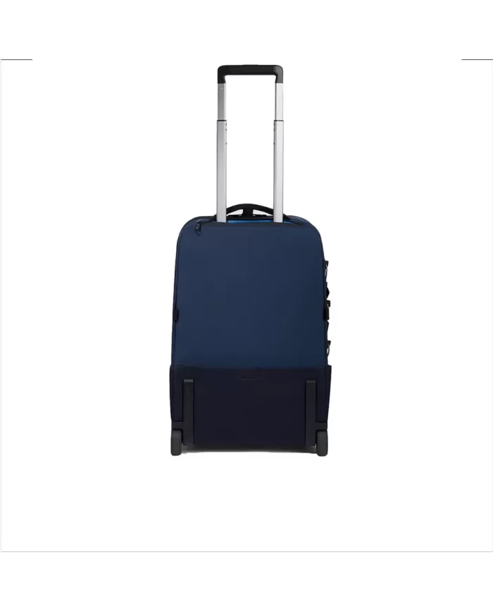 Piquadro Trolley cabina porta pc Corner Blu