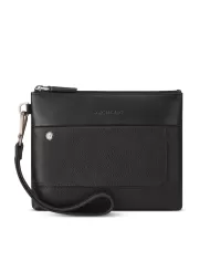 Roncato Pochette in pelle Alaska Nero