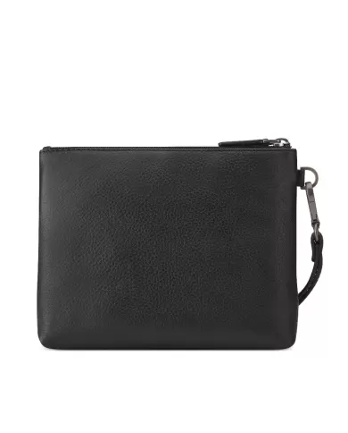 Roncato Pochette in pelle Alaska Nero