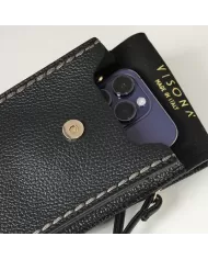 Visona Mini bag pelle Nero