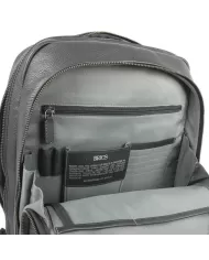 Bric's Zaino in pelle con porta pc 15" "Torino" Nero