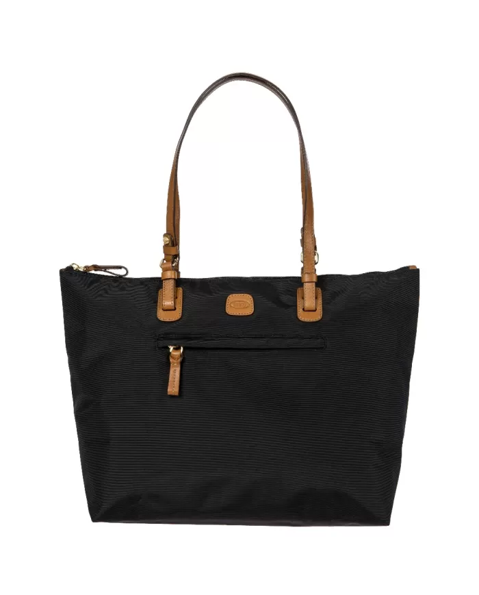 Bric's Borsa shopper in tessuto X-Collection Nero