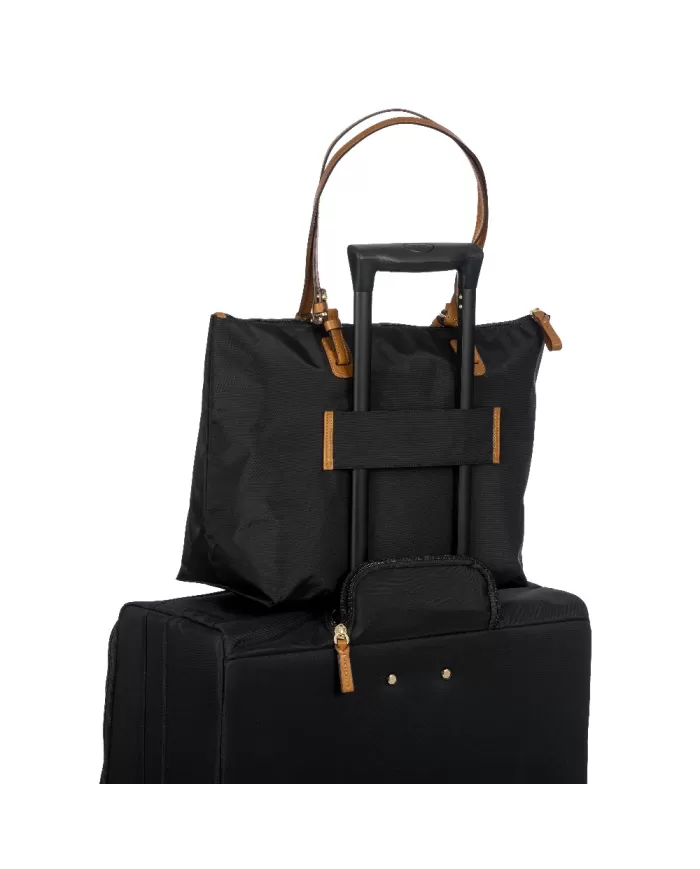 Bric's Borsa shopper in tessuto X-Collection Nero