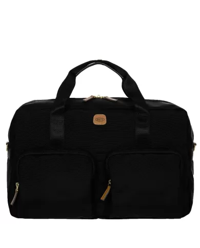 Bric's Borsone in tessuto X collection Nero