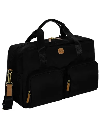 Bric's Borsone in tessuto X collection Nero