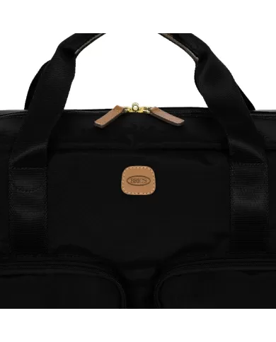 Bric's Borsone in tessuto X collection Nero