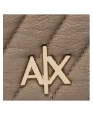 Armani Exchange Borsa piccola impunturata Taupe