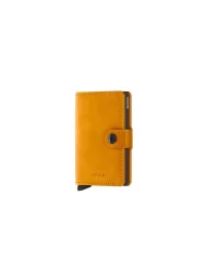 Secrid Portafoglio vintage Miniwallet Giallo