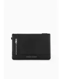 Armani Exchange Pochette grande uomo Nero