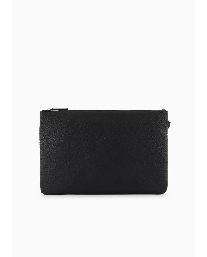 Armani Exchange Pochette grande uomo Nero