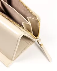 Gianni Chiarini Portafoglio piccolo in pelle liscia Beige