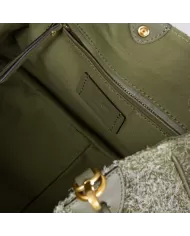 Gianni Chiarini Borsa Judy in pelle scamosciata Verde