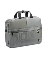 Roncato Cartella tessuto con porta pc 15,6 Trial Grigio