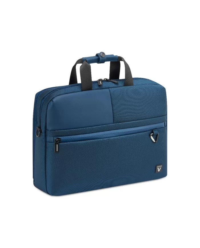 Roncato Cartella tessuto con porta pc 15,6 Trial Blu