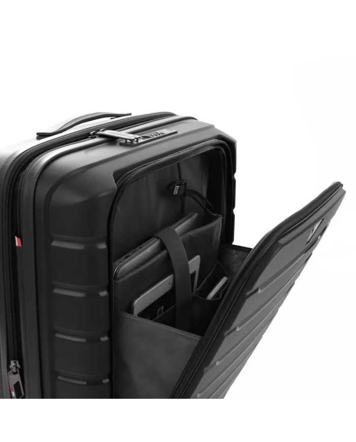 Roncato Trolley bagaglio a mano porta pc B-Flying Nero