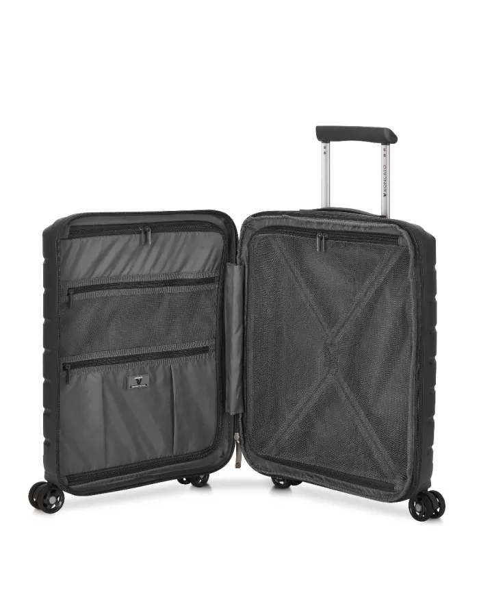 Roncato Trolley bagaglio a mano porta pc B-Flying Nero