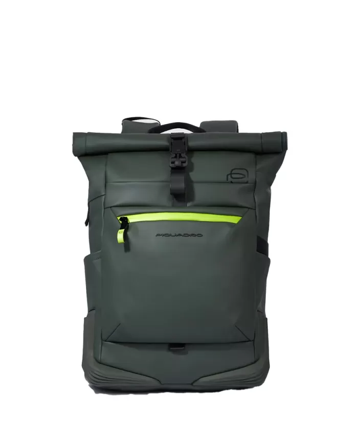 Piquadro Zaino roll-top porta pc 15,6 C20W Verde