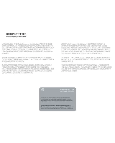 Piquadro Portafoglio uomo in pelle Rosso