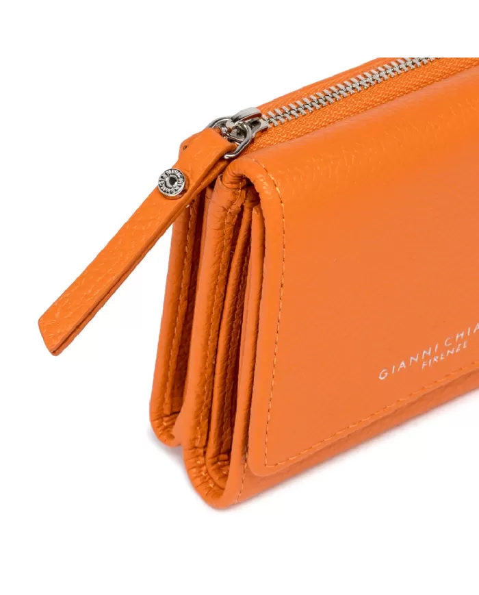 Gianni Chiarini Portafoglio piccolo in pelle Arancio