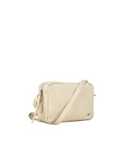 Caleidos Borsa bandoliera in pelle Beige