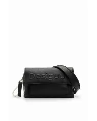 Desigual Borsa a tracolla logo Nero