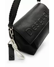 Desigual Borsa a tracolla logo Nero