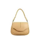 Loristella Borsa a tracolla in pelle Cecilia Beige