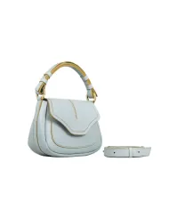 Loristella Borsa piccola in pelle Cecilia Grigio