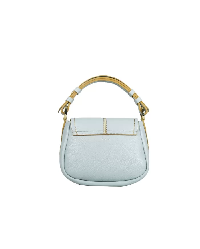 Loristella Borsa piccola in pelle Cecilia Grigio