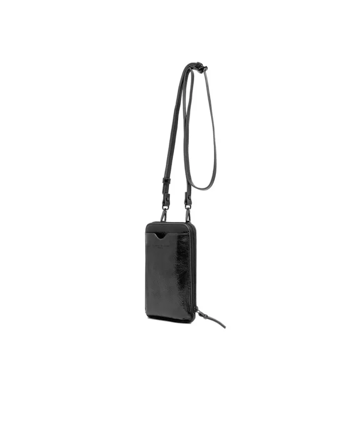 Gianni Chiarini Portafoglio porta smartphone in pelle Nero