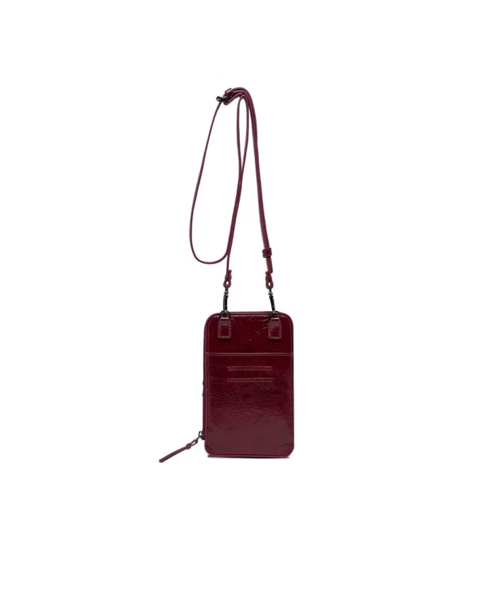 Gianni Chiarini Portafoglio porta smartphone in pelle Rosso