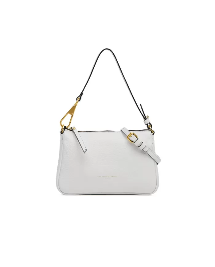 Gianni Chiarini Borsa piccola in pelle Brooke Bianco