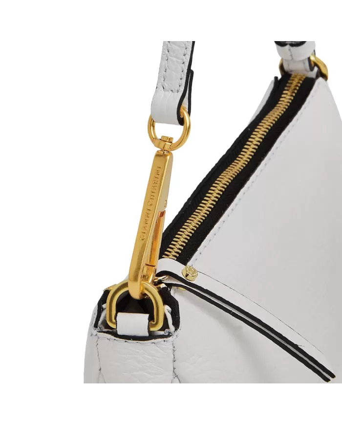 Gianni Chiarini Borsa piccola in pelle Brooke Bianco