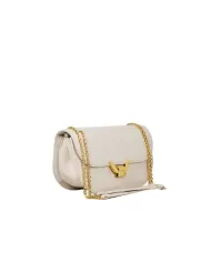 Coccinelle Borsa piccola con catena Dew Bianco