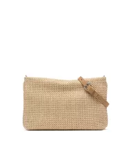 Gianni Chiarini Borsa Brenda rafia tracolla resina Beige