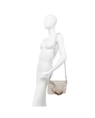 Gianni Chiarini Borsa Brenda rafia tracolla resina Beige