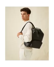 Gianni Chiarini Zaino in pelle con porta pc 14 Florence Nero