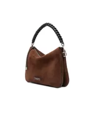 Gianni Chiarini Borsa in pelle scamosciata Mia Testa moro