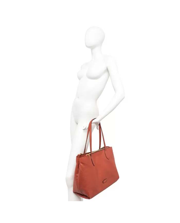 Gianni Chiarini Shopping bag pelle Mara Viola