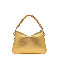 Gianni Chiarini Borsa in pelle manico intrecciato Mia Oro