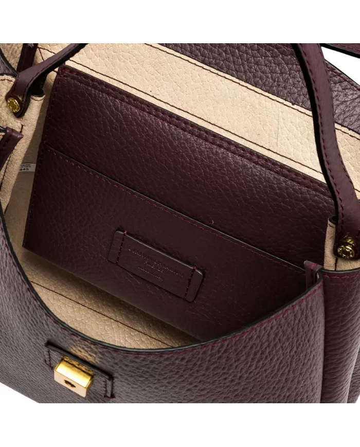 Gianni Chiarini Borsa a mano in pelle Clio Bordeaux