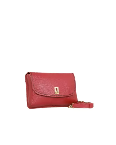 PLINIO VISONA' Borsa piccola in pelle Mini Bag Rosso