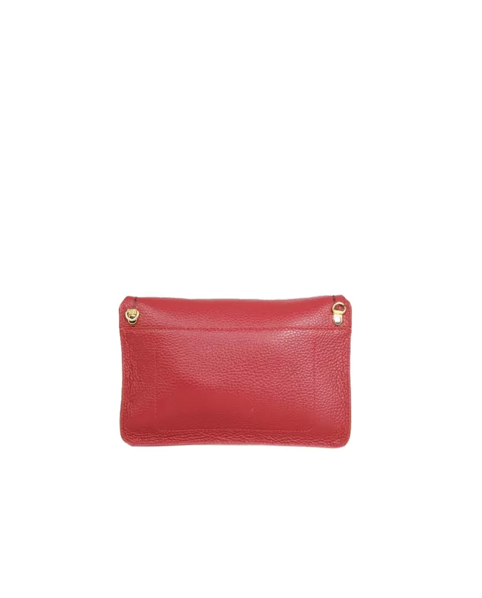 PLINIO VISONA' Borsa piccola in pelle Mini Bag Rosso