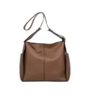 Visona Borsa donna in pelle Fiona Marrone