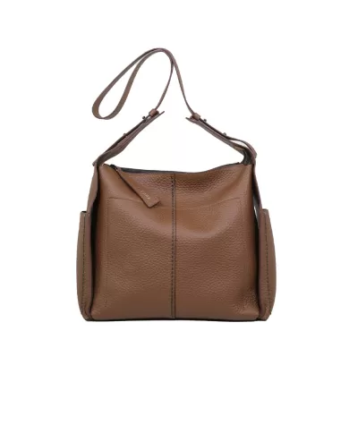 Visona Borsa donna in pelle Fiona Marrone