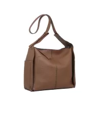 Visona Borsa donna in pelle Fiona Marrone