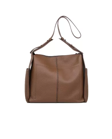 Visona Borsa donna in pelle Fiona Marrone